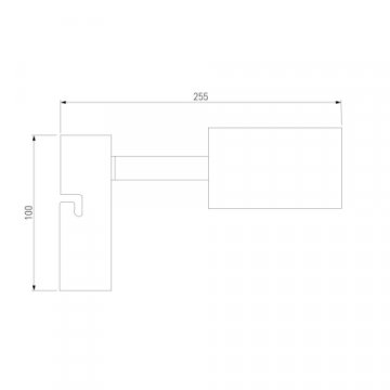 Спот Eurosvet Bronze 20063/1 LED античная бронза