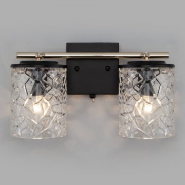 Спот Eurosvet Jackice 20095/2 черный/золото