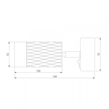 Спот Eurosvet Mizar 20088/1 белый/серебро