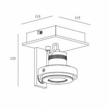 Спот Lucide Landa II 17906/06/12