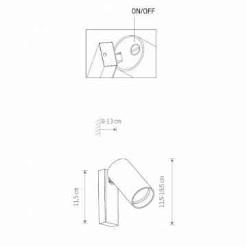 Спот Nowodvorski Mono 7808