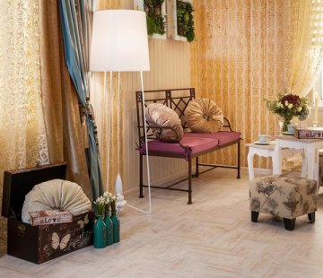 Замковое напольное пробковое покрытие Corkstyle Woodwise Steam