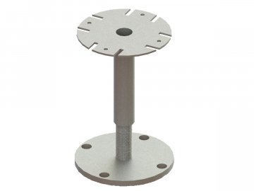 Стойка фальшпола Н-200 М12 Оцинкованная сталь