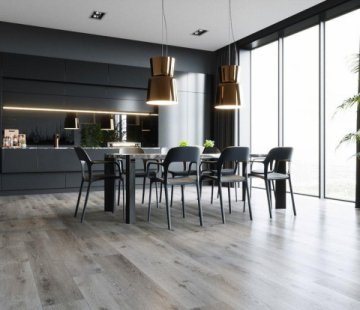 Кварцевый плинтус Fargo Comfort XXL DL 1602 Дуб Каменный Берег