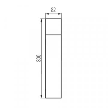 Светильник ландшафтный Kanlux VADRA 80 29013