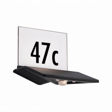 Светильник на солнечных батареях Paulmann Outd Solar Hausnr-Leuchte Yoko 94243