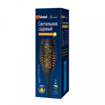 Светильник на солнечных батареях Uniel Маленький факел-1 USL-S-184/PM495 Small Torch-1 UL-00006559