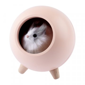 Светильник-ночник ЭРА Хомяк розовый NLED-468-1W-P Б0052816