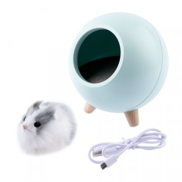 Светильник-ночник ЭРА Хомяк зеленый NLED-468-1W-GR Б0052817