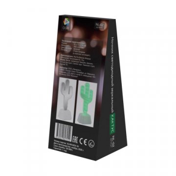 Светильник-ночник OGM Кактус NL-02