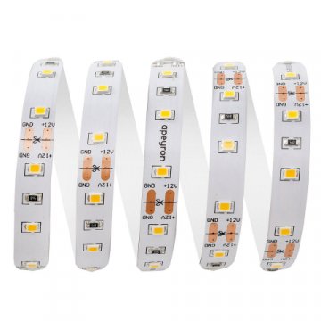 Светодиодная лента Apeyron 12W/m 60LED/m 2835SMD теплый белый 5M 00-454