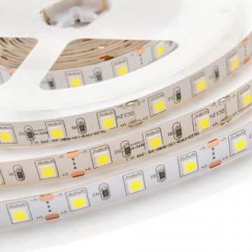 Светодиодная лента Apeyron 14,4W/m 60LED/m 5050SMD холодный белый 1M 10-67
