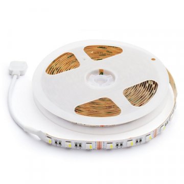 Светодиодная лента Apeyron 14,4W/m 60LED/m 5050SMD разноцветная/холодный белый 5M 00-109