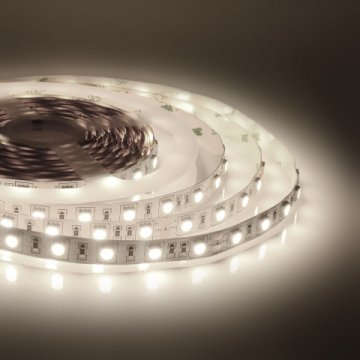 Светодиодная лента Apeyron 14,4W/m 60LED/m 5050SMD теплый белый 5M 00-308