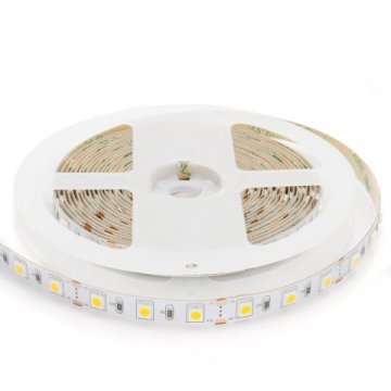 Светодиодная лента OGM 14,4W/m 60LED/m 5050SMD теплый белый 5M SL-15