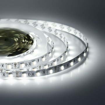 Светодиодная лента Apeyron 14,4W/m 60LED/m 5050SMD теплый белый/холодный белый 2,5M 10-222