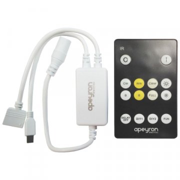 Светодиодная лента Apeyron 14,4W/m 60LED/m 5050SMD теплый белый/холодный белый 2,5M 10-222