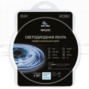 Светодиодная лента Apeyron 26W/m 240Led/m 2835SMD холодный белый 2M 237BL