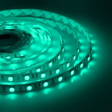 Светодиодная лента Apeyron 7,2W/m 30LED/m 5050SMD разноцветная 3M 217BL