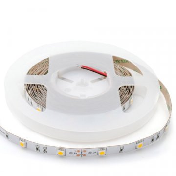 Светодиодная лента Apeyron 7,2W/m 30LED/m 5050SMD теплый белый 5M 00-437