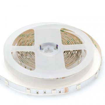 Светодиодная лента OGM 7,2W/m 60LED/m 3528SMD разноцветная 5M SL-47