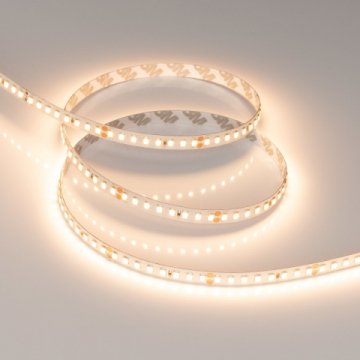 Светодиодная лента Arlight 12W/m 160LED/m 2835SMD теплый белый 5M UL-A160-8mm 24V Warm2700 040012