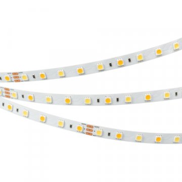 Светодиодная лента Arlight 14,4W/m 60LED/m 5060SMD холодный/теплый белый 5M RT-B60-10mm 24V White-MIX 025213(1)