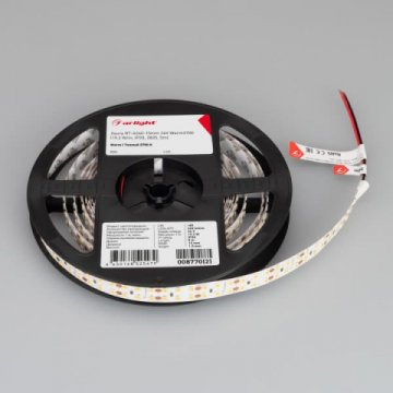 Светодиодная лента Arlight 19,2W/m 240LED/m 2835SMD теплый белый 5M 008770(2)