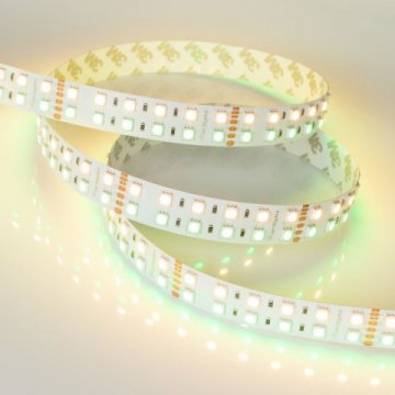 Светодиодная лента Arlight 32W/m 144LED/m 5060SMD разноцветный/теплый белый 5M 012327(2)