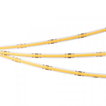 Светодиодная лента Arlight 8W/m 320LED/m CSPSMD теплый белый 5M COB-X320-8mm 24V Warm3000 039022