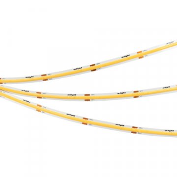 Светодиодная лента Arlight 8W/m 480LED/m CSPSMD холодный белый 5M COB-X480-8mm 24V White6000 039057