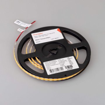 Светодиодная лента Arlight 9W/m 400LED/m CSP теплый белый 2,5M 039046