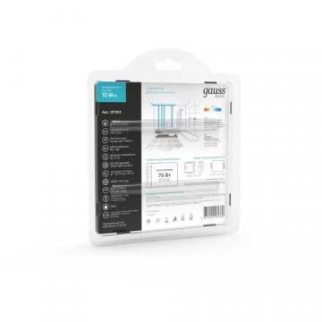 Светодиодная лента Gauss 10W/m 60LED/m 5050SMD нейтральный белый 5M BT053