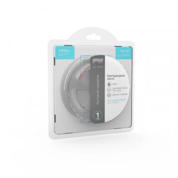 Светодиодная лента Gauss 4,8W/m 60LED/m 2835SMD нейтральный белый 5M BT006