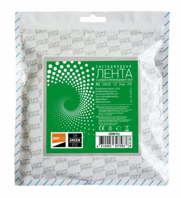 Светодиодная лента Jazzway 7,2W/m 30Led/m 5050SMD зеленый 5M 327583