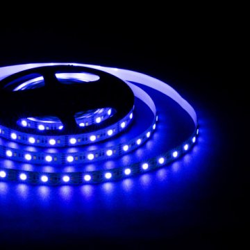 Светодиодная лента OGM 10W/m 120LED/m 5050+2835SMD RGB+холодный 5M LSE-272