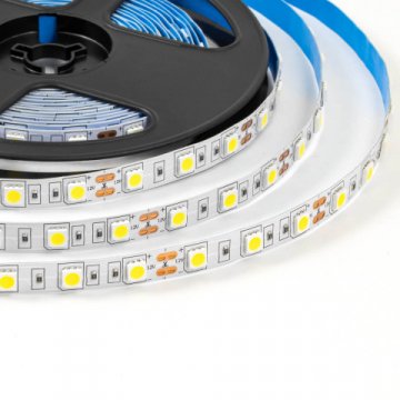 Светодиодная лента OGM 14,4W/m 60LED/m 5050SMD дневной белый 5M LSE-269