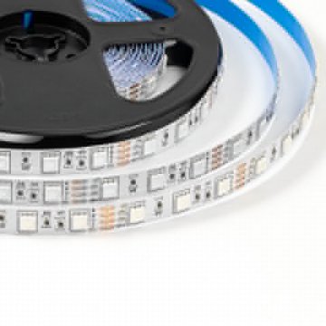 Светодиодная лента OGM 14,4W/m 60LED/m 5050SMD разноцветный (RGB) 5M LSE-271