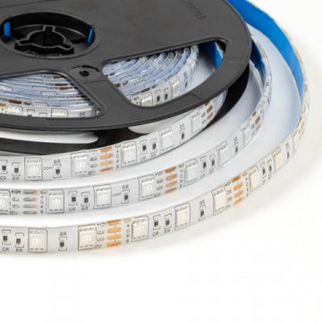 Светодиодная лента OGM 14,4W/m 60LED/m 5050SMD разноцветный (RGB) 5M LSE-276