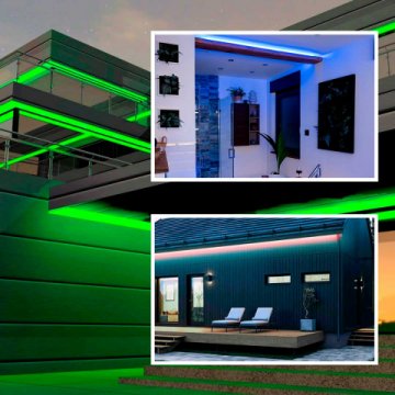 Светодиодная лента OGM 14,4W/m 60LED/m 5050SMD разноцветный (RGB) 5M LSE-276