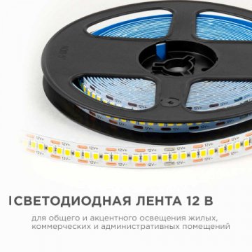 Светодиодная лента OGM 19,2W/m 240LED/m 2835SMD дневной белый 5M LSE-266