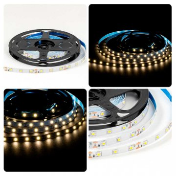 Светодиодная лента OGM 4,8W/m 60LED/m 2835SMD дневной белый 5M LSE-247