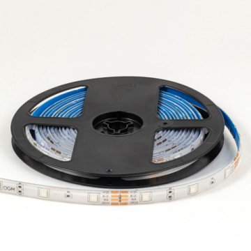 Светодиодная лента OGM 7,2W/m 30LED/m 5050SMD разноцветный (RGB) 5M LSE-284