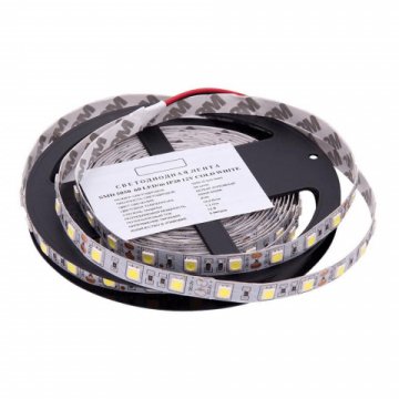 Светодиодная лента SWG 14,4W/m 60LED/m 5050SMD холодный белый 5M 001779