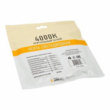 Светодиодная лента SWG 19,2W/m 60LED/m 2216SMD нейтральный белый 5M 003603