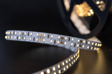 Светодиодная лента SWG 24W/m 240LED/m 3014SMD теплый белый 5M 001699