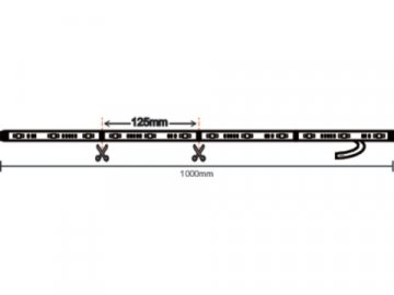 Светодиодная лента WiZ 11W/m RGB+CCT 1M 929002532101