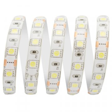 Светодиодная влагозащищенная лента Apeyron 14,4W/m 60Led/m 5050SMD холодный белый 1M 259BL