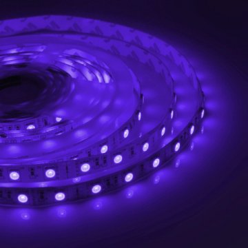 Светодиодная влагозащищенная лента Apeyron 14,4W/m 60LED/m 5050SMD разноцветная 5M 00-75