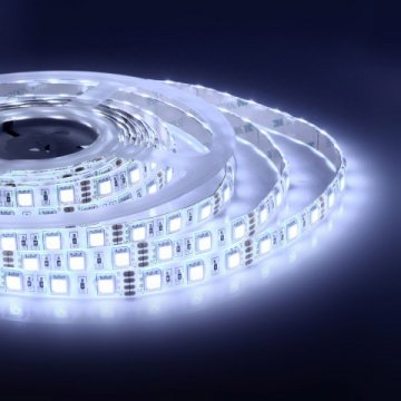 Светодиодная влагозащищенная лента Apeyron 14,4W/m 60LED/m 5050SMD разноцветная 5M 12BL